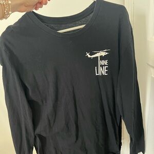 Nine Line Black Long Sleeve Shirt